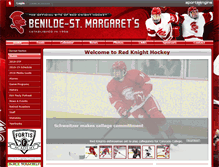 Tablet Screenshot of bsmhockey.com